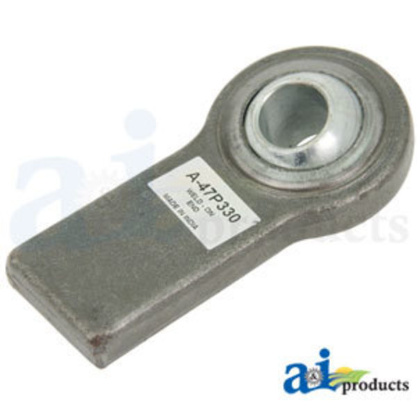 A & I Products Weld On End For Lift Arm, Cat I (RH/LH) 8" x2" x8" A-BE010